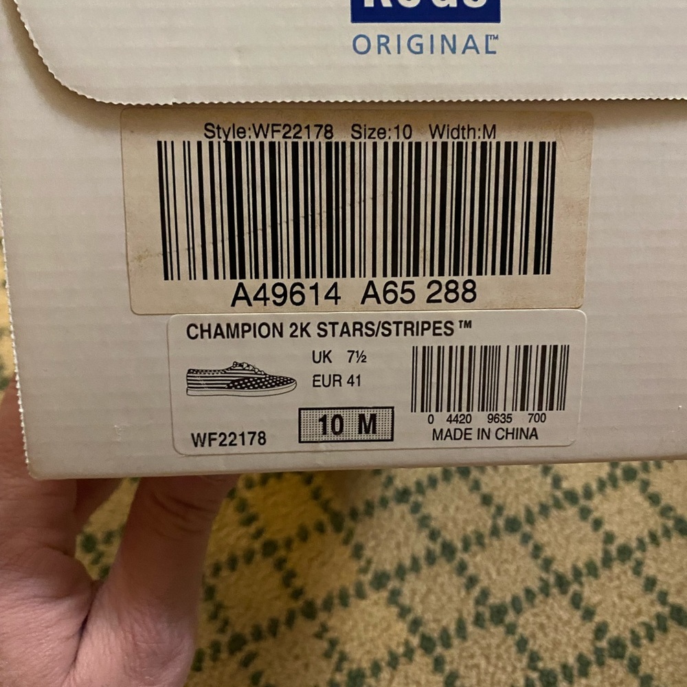 Keds- Stars/Stripes Sneakers size 10